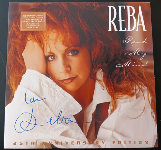 [Used LP] McEntire, Reba / Read My Mind [Autographed]