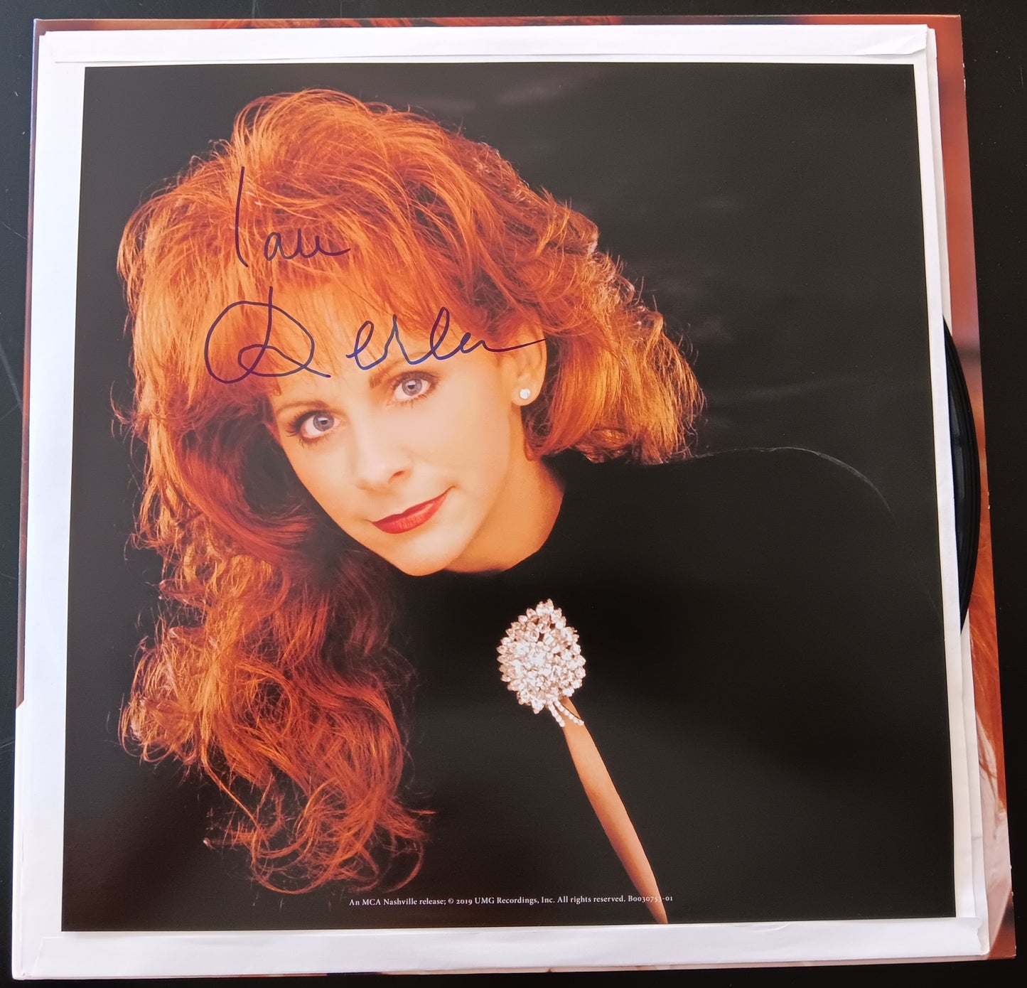 [Used LP] McEntire, Reba / Read My Mind [Autographed]