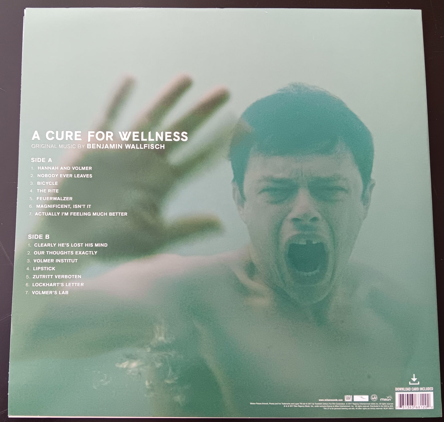 [Used LP] Soundtrack (Benjamin Wallfisch) / A Cure For Wellness