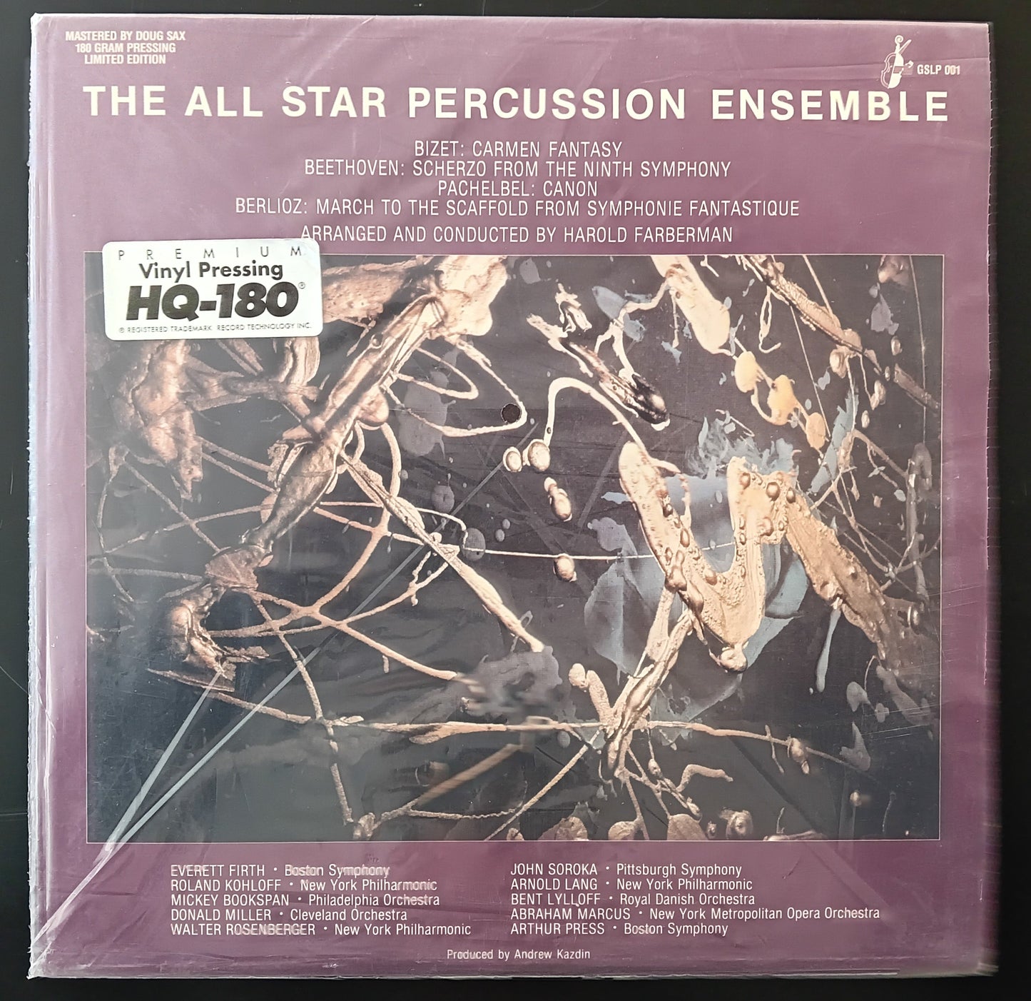 [Used LP] All Star Percussion Ensemble / Plays Bizet, Beethoven, Pachelbel And Berlioz