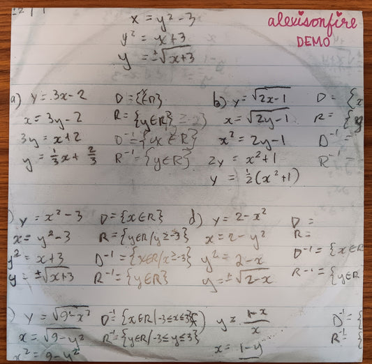 [Used LP] Alexisonfire / Math Sheets Demo [RSD 10"]