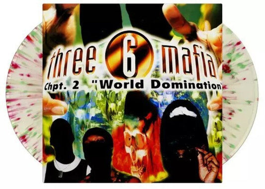 Three 6 Mafia/Chpt. 2 World Domination (Splatter Vinyl) [LP]