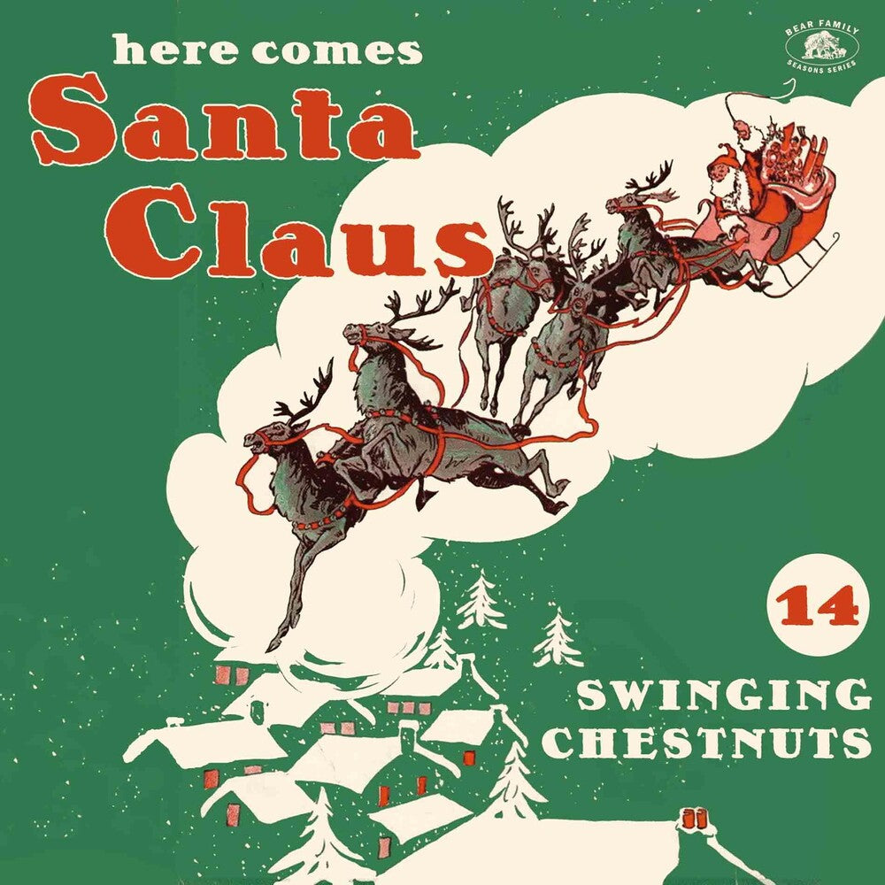 Various Artists/Here Comes Santa Claus - 14 Swinging Chestnuts [LP]