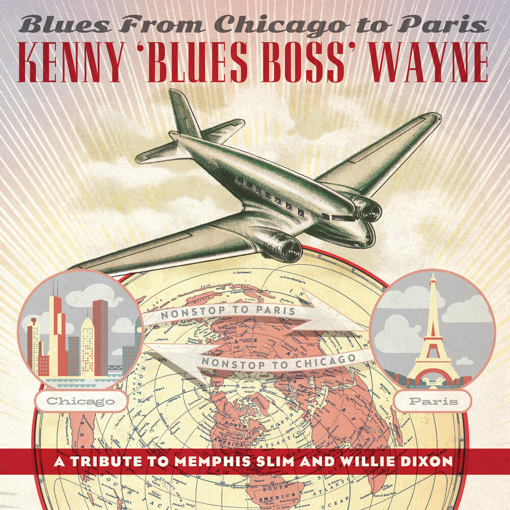 Wayne, Kenny "Blues Boss"/Blues From Chicago To Paris [LP]