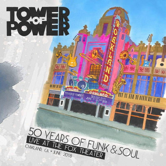 Tower Of Power/50 Years Of Funk & Soul: Live At The Fox Theater - Oakland, Ca - June 2018 (3LP)