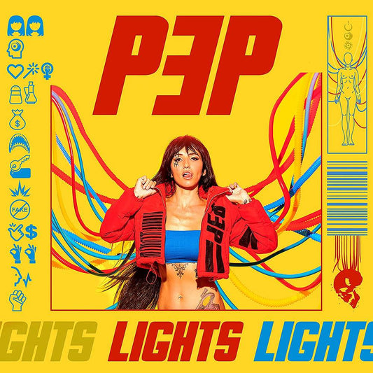 Lights/Pep (Apple Red Vinyl) [LP]