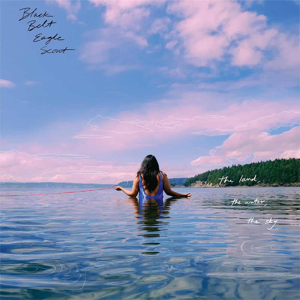 Black Belt Eagle Scout/The Land, The Water, The Sky (Marbled Blue Smoke) [LP]