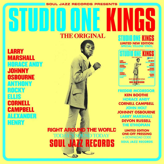 Various Artists/Soul Jazz Records Presents Studio One Kings (Yellow Vinyl) [LP]