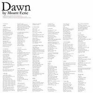 Mount Eerie/Dawn [LP]