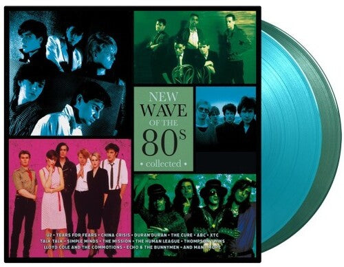 Various Artists/New Wave Of The 80s Collected (Green & Turquiose Vinyl) [LP]