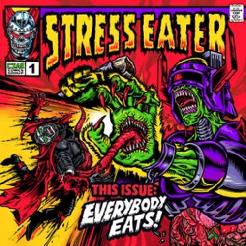 Stress Eater (Czarface & Kool Keith)/Everybody Eats! (Clear Red Wave Vinyl) [LP]