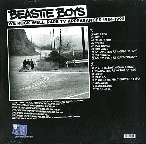 Beastie Boys/We Rock Well - Rare TV Appearances 1984 - 1992 [LP]