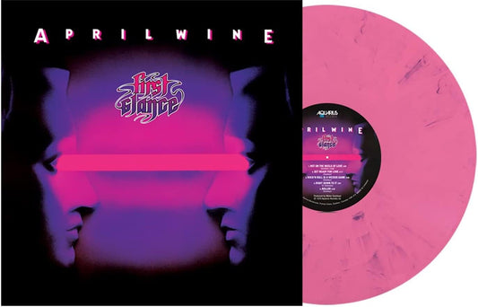 April Wine/First Glance (Pink With Blue Swirl Vinyl) [LP]