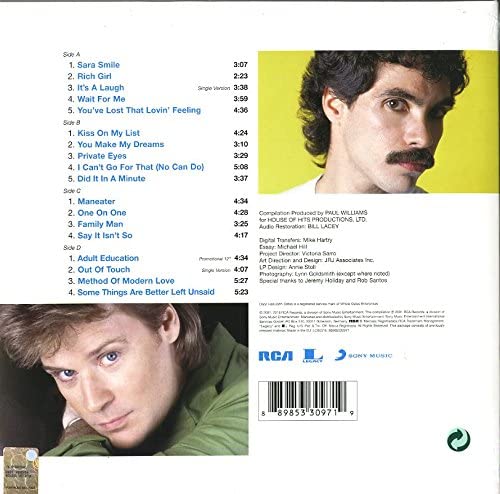 Hall & Oates/The Very Best Of [LP]