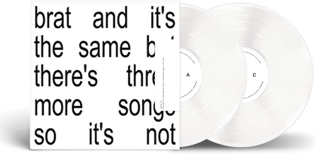 Charli XCX/Brat And It's The Same But There's Three More Songs So It's Not (White Vinyl) [LP]