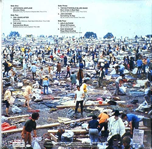 Various Artists/Woodstock Four (Green & White Vinyl) [LP]