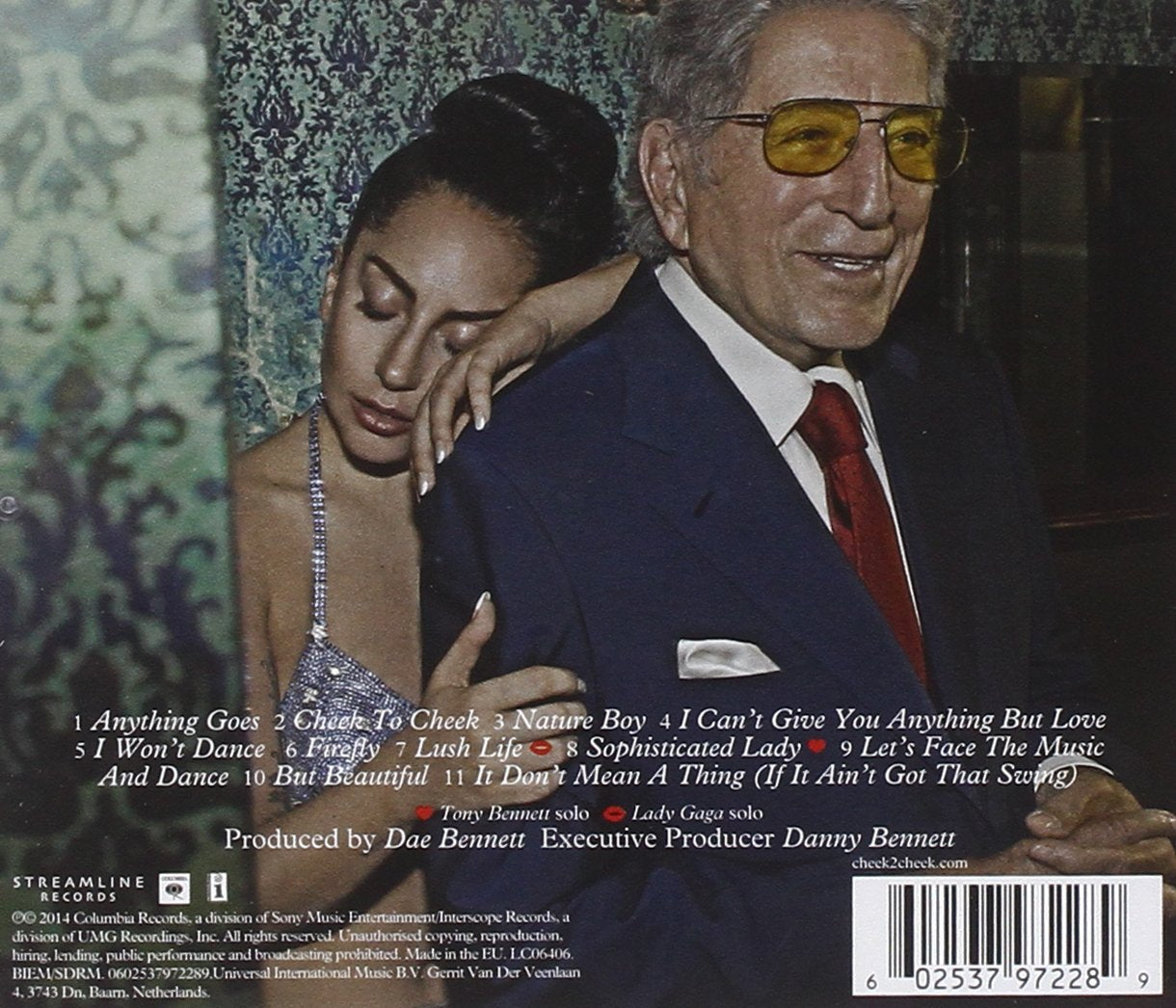 Bennett, Tony & Lady Gaga/Cheek to Cheek [LP]