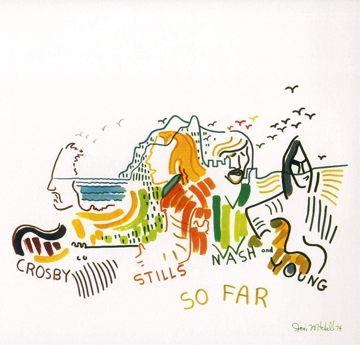 Crosby, Stills, Nash & Young/So Far [LP]