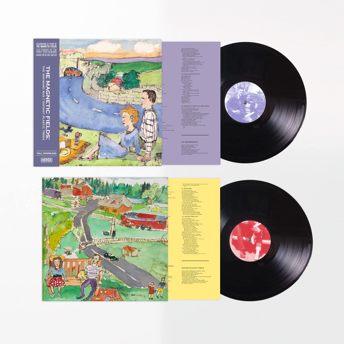 Magnetic Fields/Wayward Bus & Distant Plastic Trees [LP]