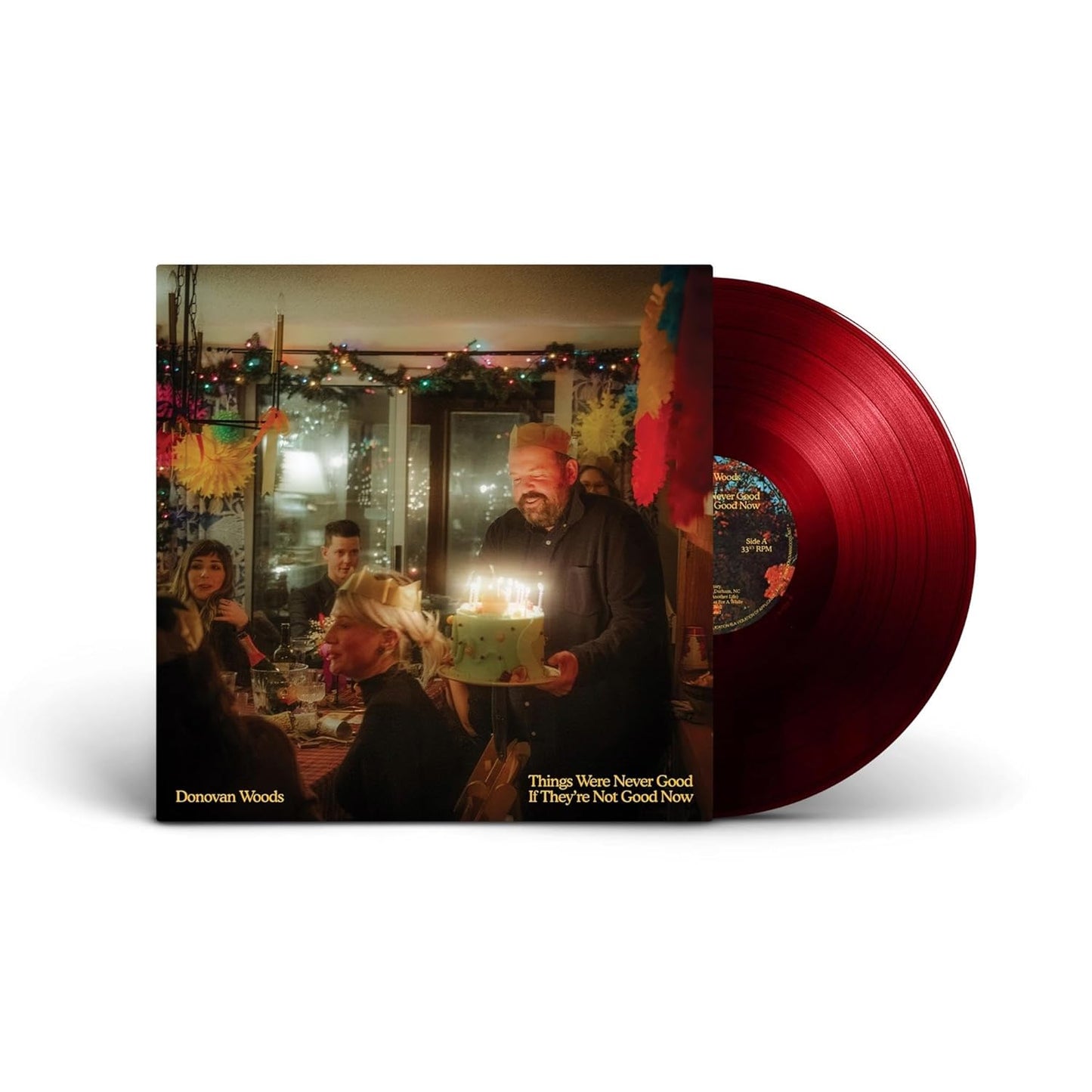 Woods, Donovan/Things Were Never Good If They're Not Good Now (Red Vinyl) [LP]