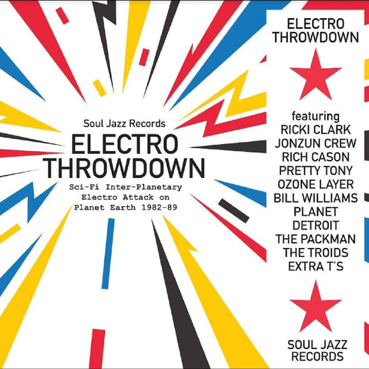 Various Artists/Soul Jazz Records Presents - Electro Throwdown: Sci-fi Inter-Planetary Electro [LP]