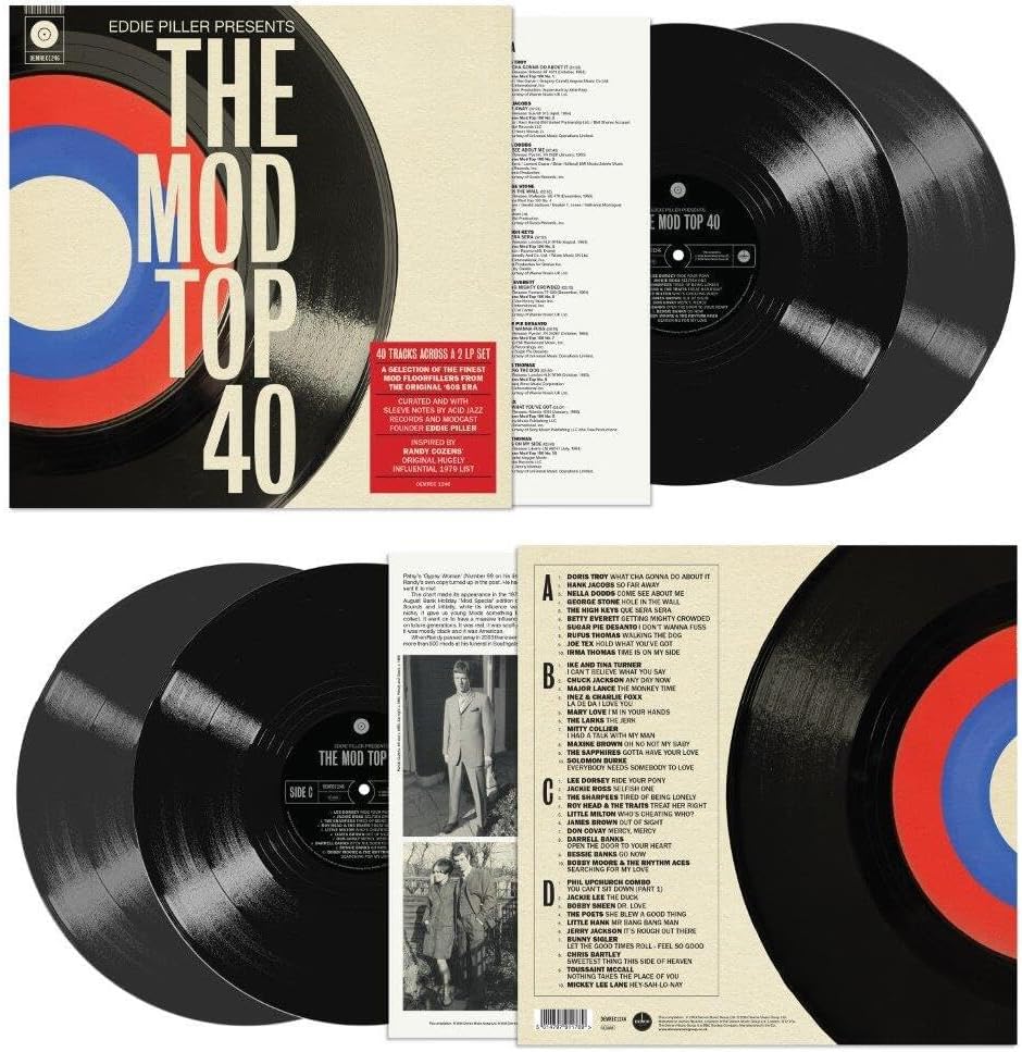 Various Artists/Eddie Piller Presents The Mod Top 40 [LP]