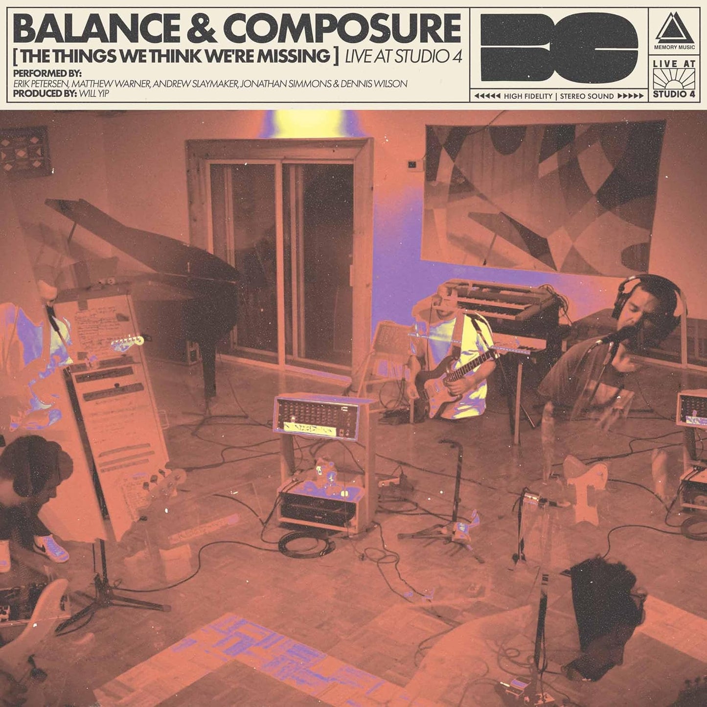 Balance and Composure/The Things We Think We're Missing: Live At Studio 4 (Coloured Vinyl) [LP]