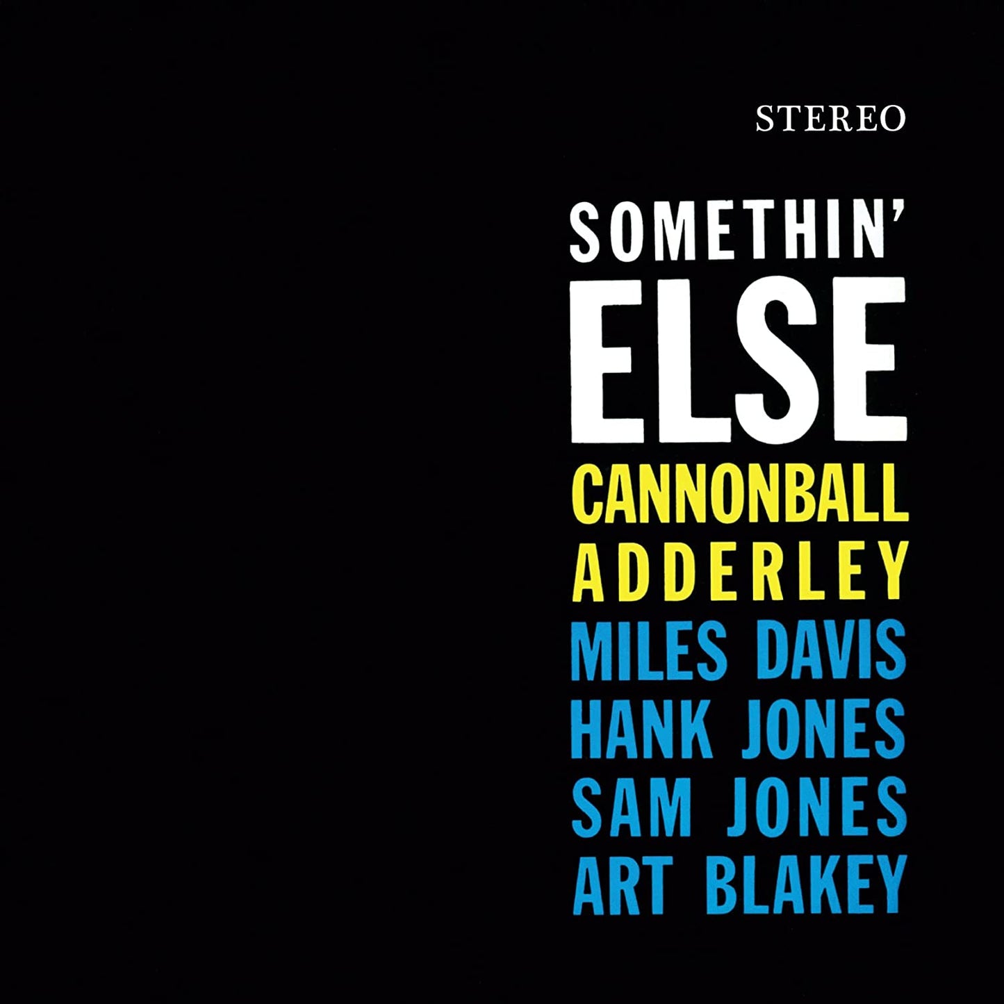 Adderley, Cannonball/Somethin' Else (Colored Vinyl) [LP]