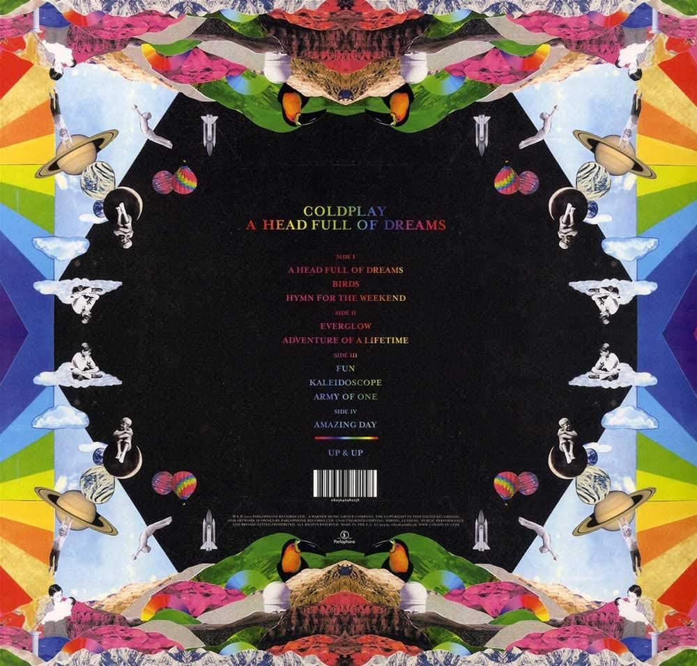 Coldplay/A Head Full of Dreams [LP]