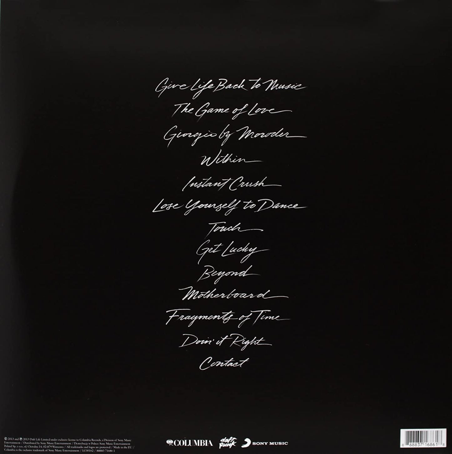 Daft Punk/Random Access Memories [LP]