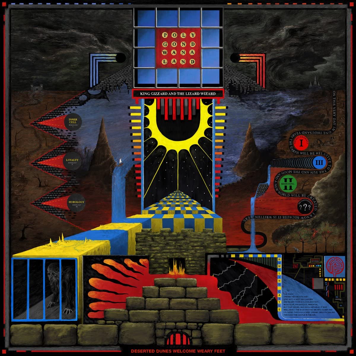 King Gizzard & The Lizard Wizard/Polygondwanaland (Coloured Vinyl) [LP]