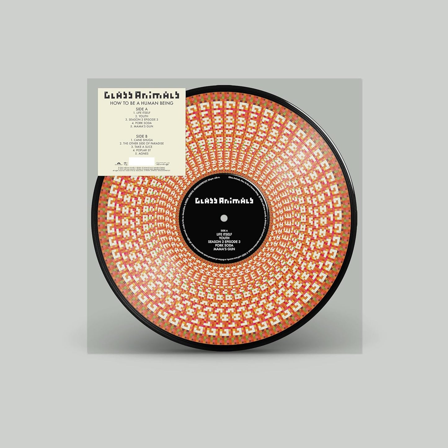 Glass Animals/How To Be A Human Being (Zoetrope Picture Disc Edition) [LP]