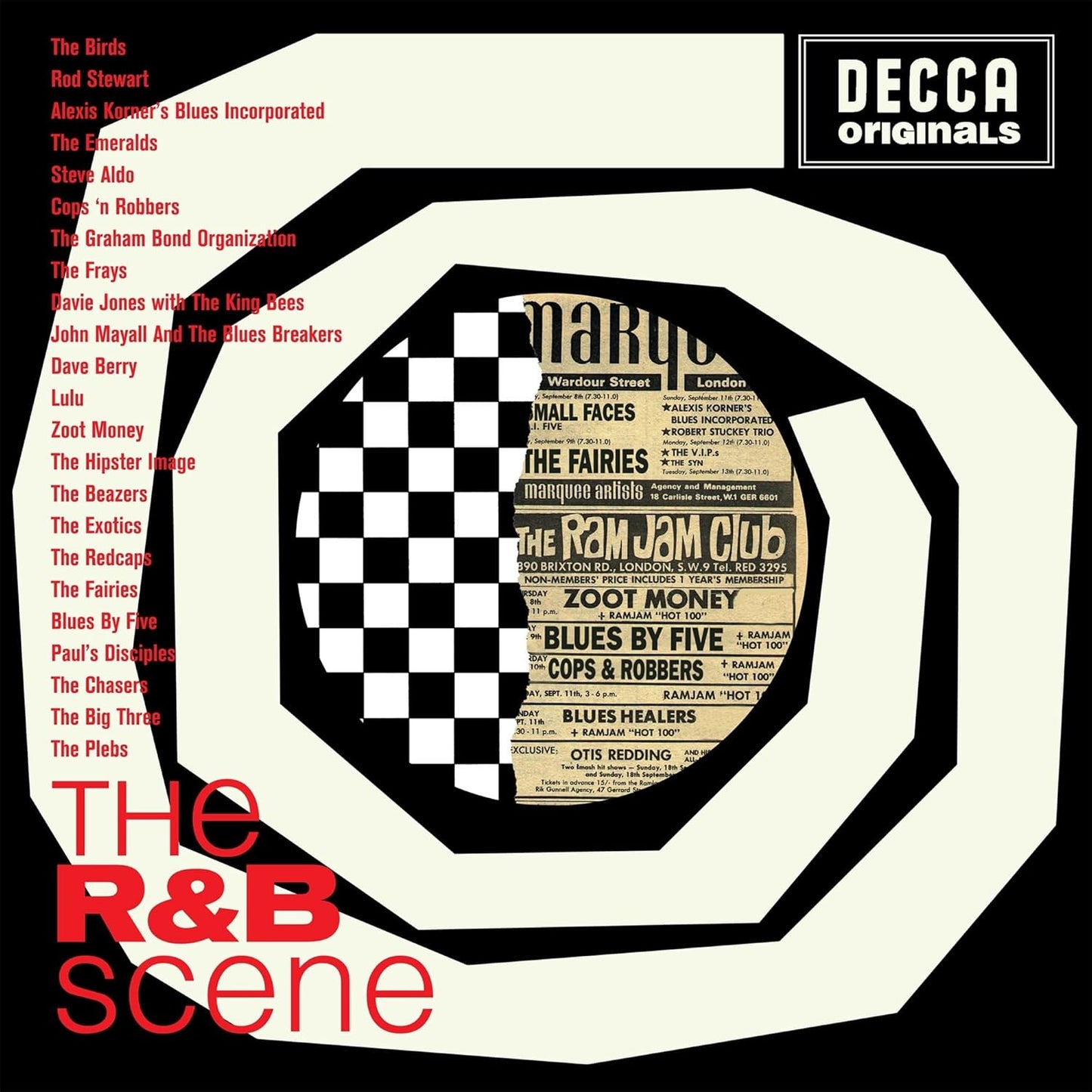 Various Artists/Decca Presents The R&B Scene (White Vinyl) [LP]