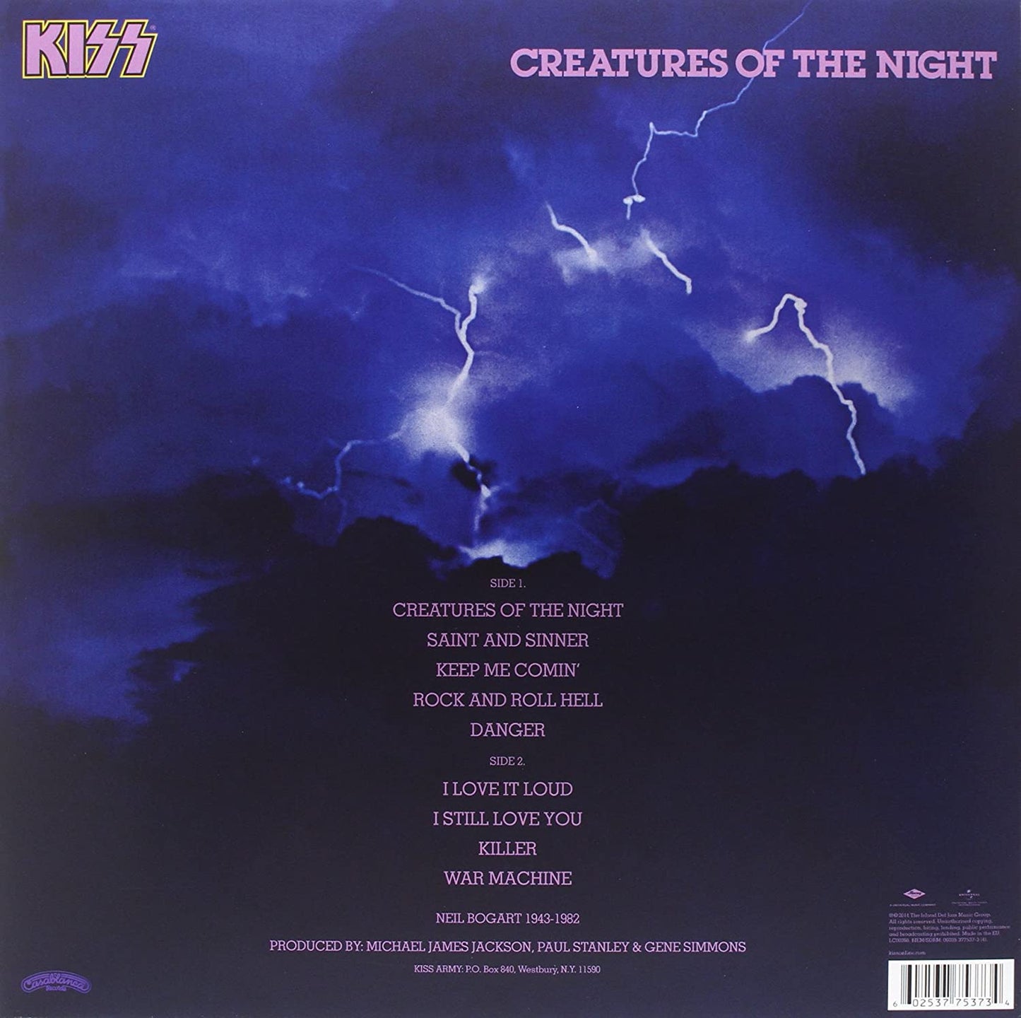 Kiss/Creatures of the Night [LP]