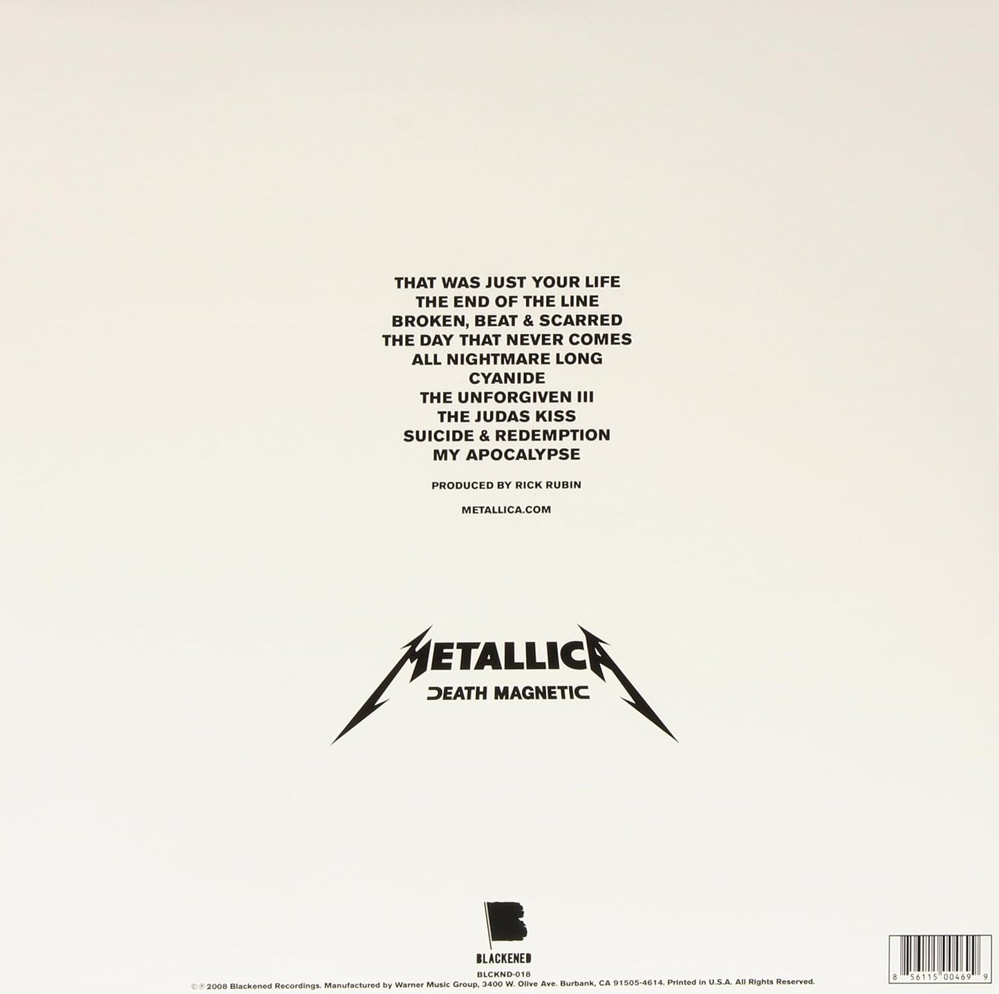 Metallica/Death Magnetic [LP]