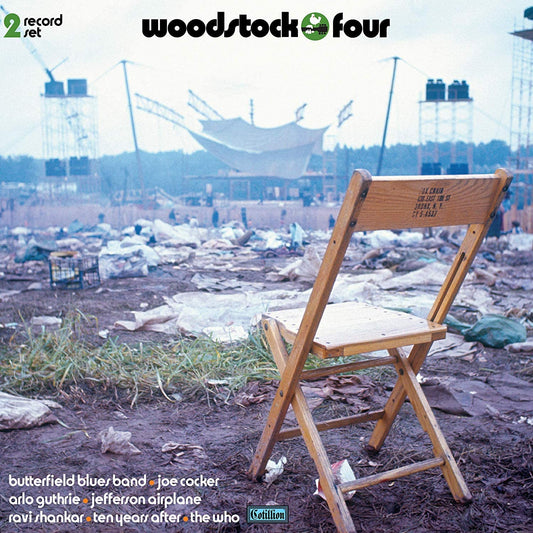 Various Artists/Woodstock Four (Green & White Vinyl) [LP]