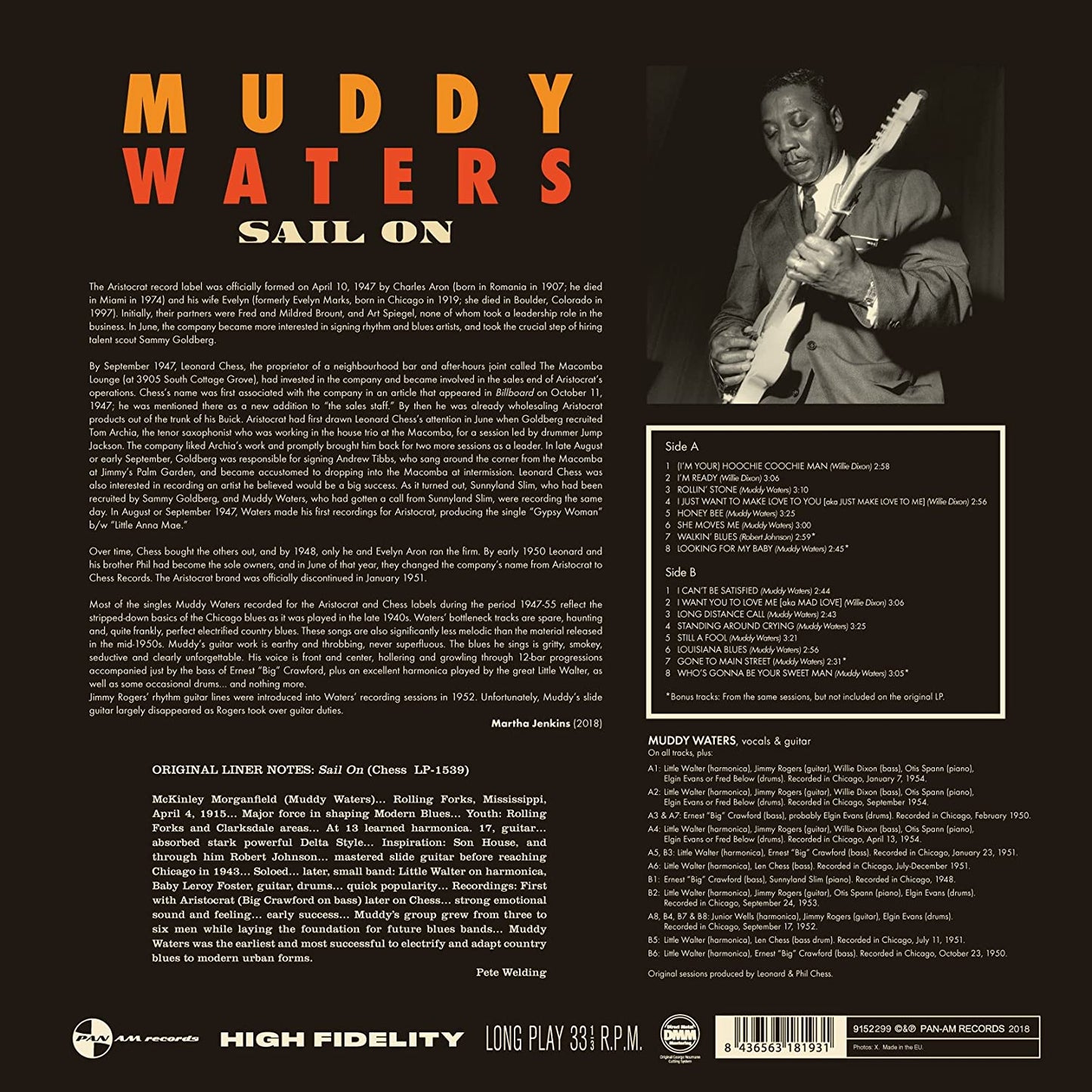 Waters, Muddy/Sail On [LP]