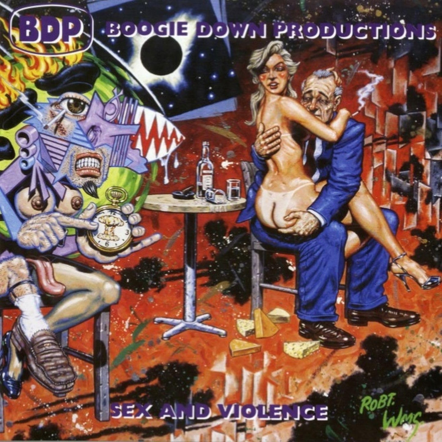 Boogie Down Productions/Sex And Violence (Purple Marble Vinyl) [LP]