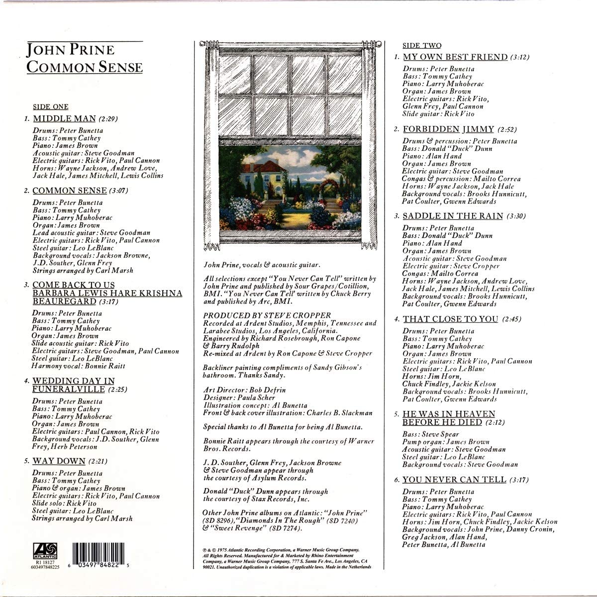 Prine, John/Common Sense [LP]