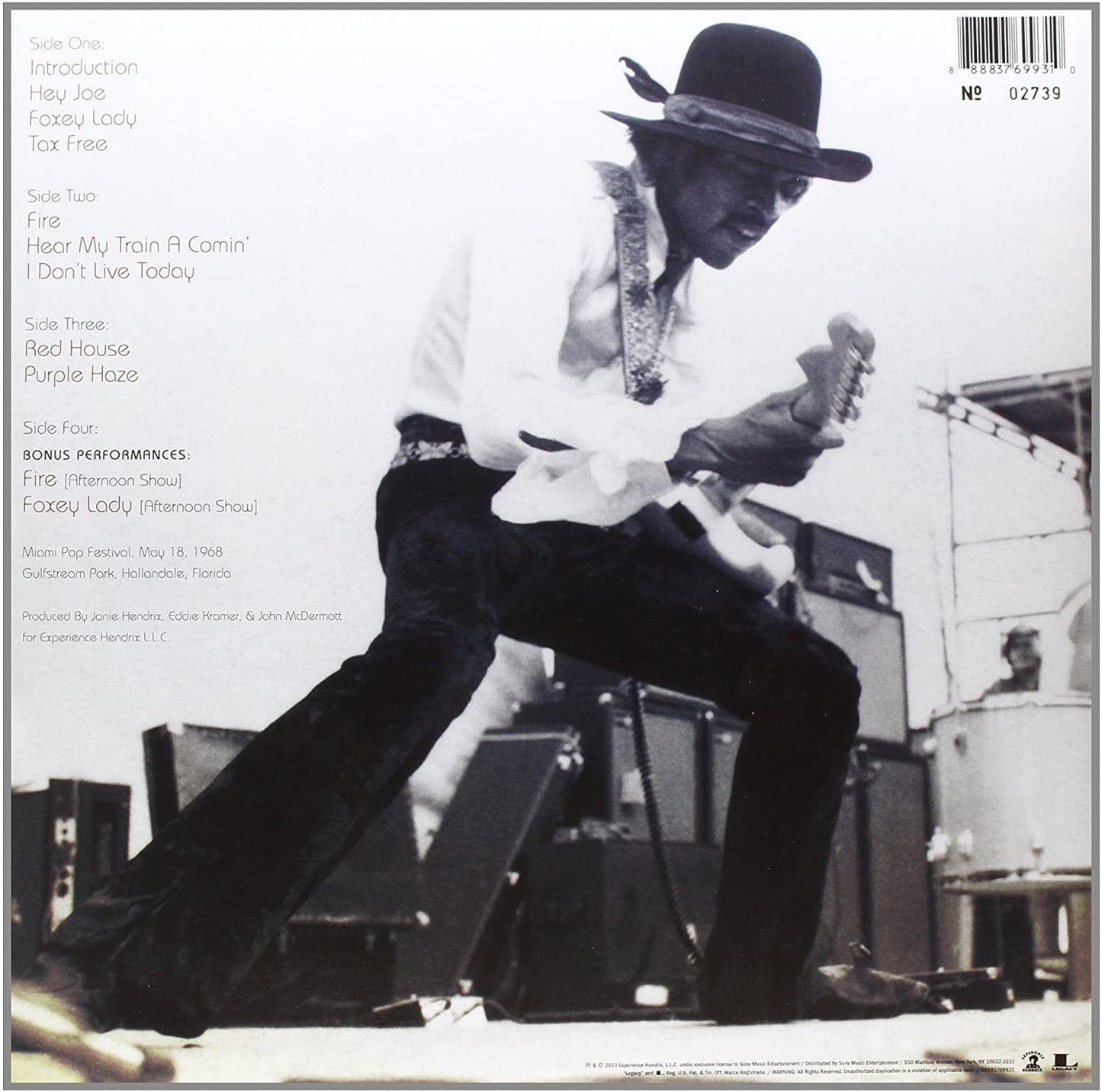 Hendrix, Jimi/Miami Pop Festival [LP]