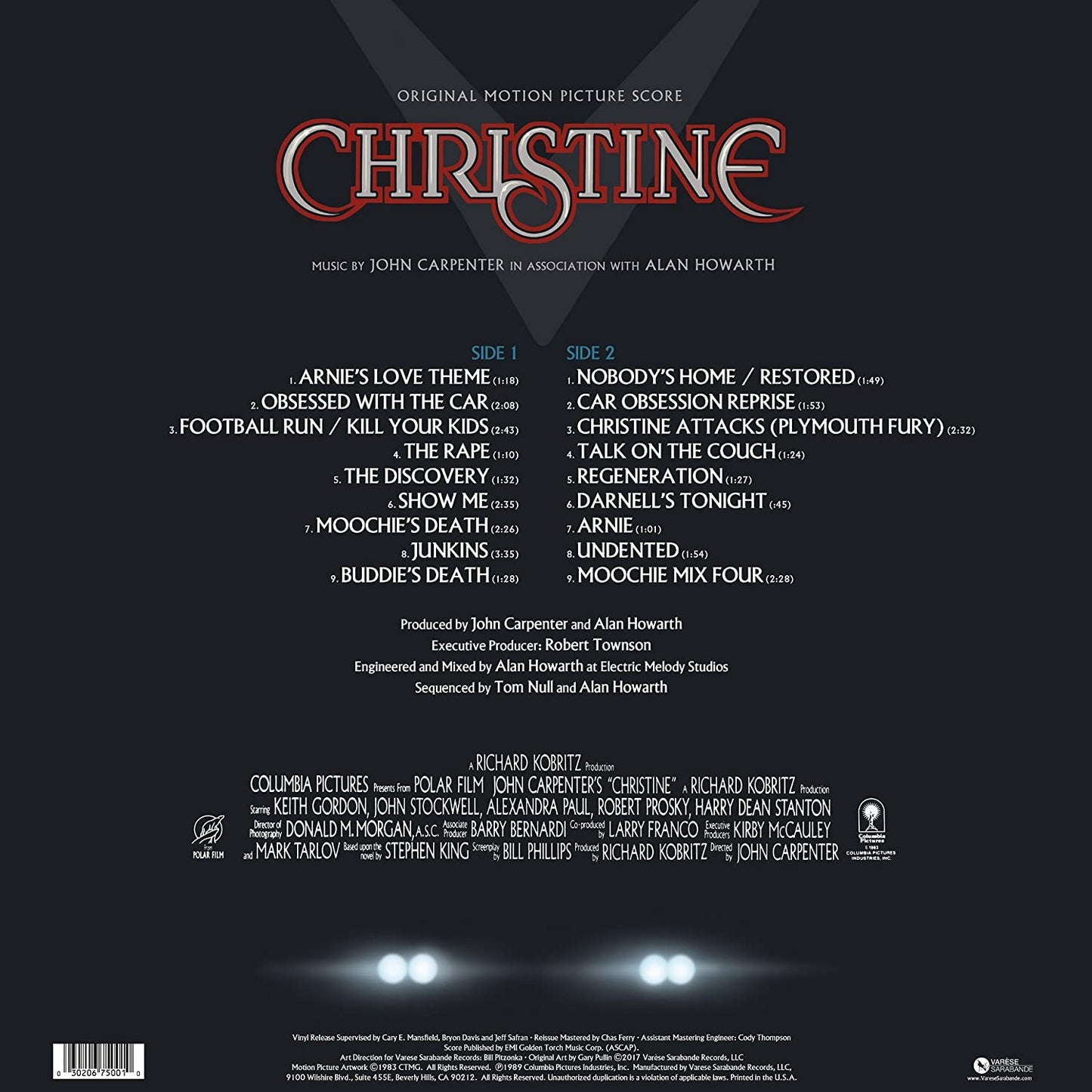 Soundtrack/Christine (Blue Vinyl) [LP]