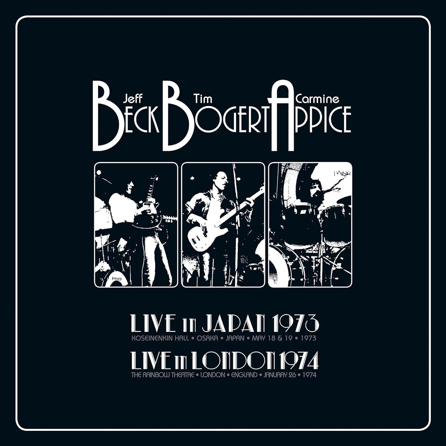 Beck, Bogert & Appice/Live 1973 & 1974 (4LP Box)