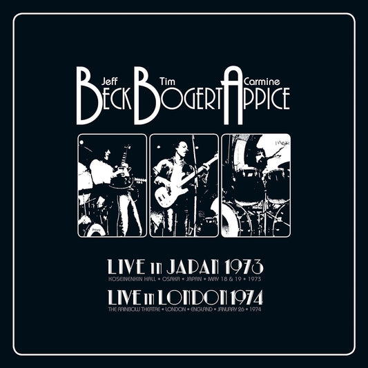 Beck, Bogert & Appice/Live 1973 & 1974 (4LP Box)