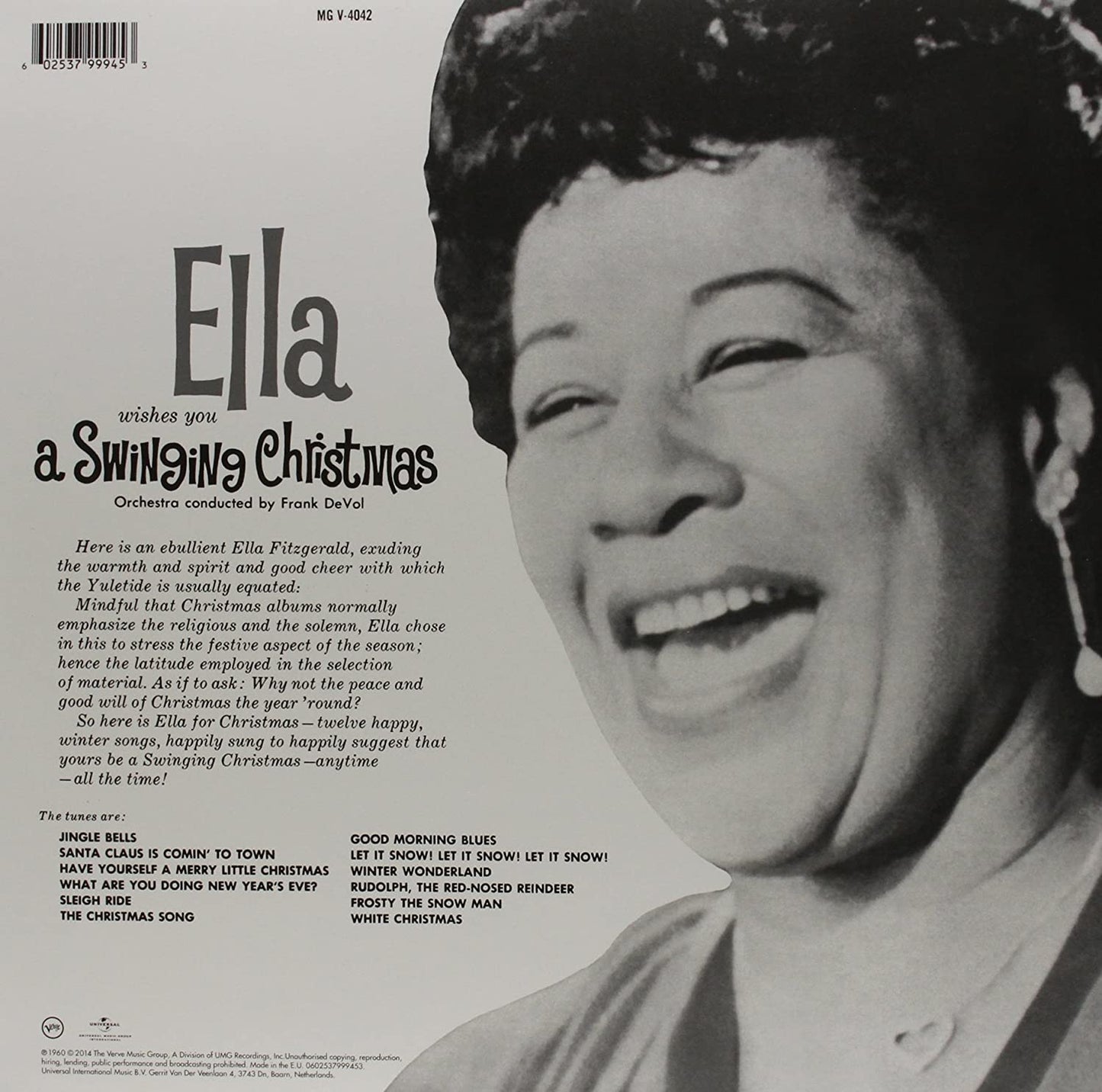 Fitzgerald, Ella/Ella Wishes You a Swinging Christmas [LP]