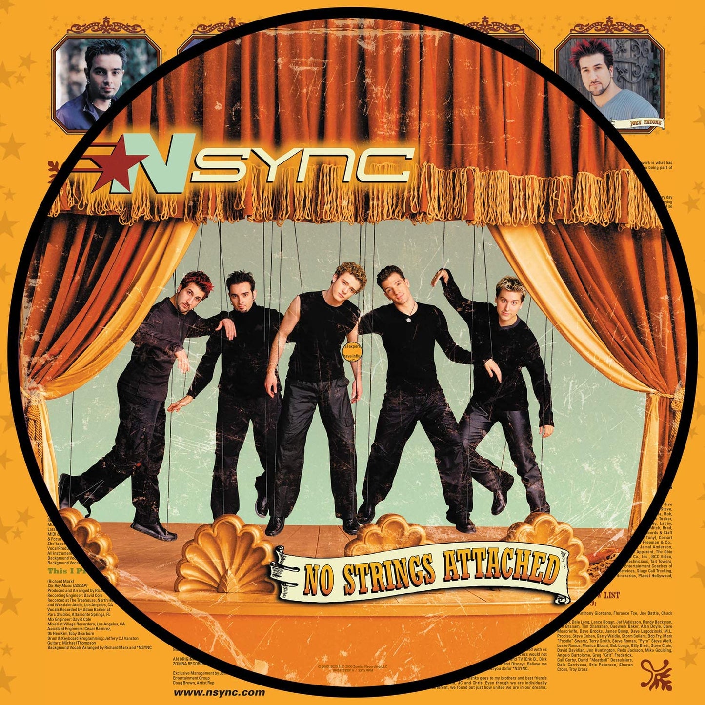 Nsync/No Strings Attached (Picture Disc) [LP]