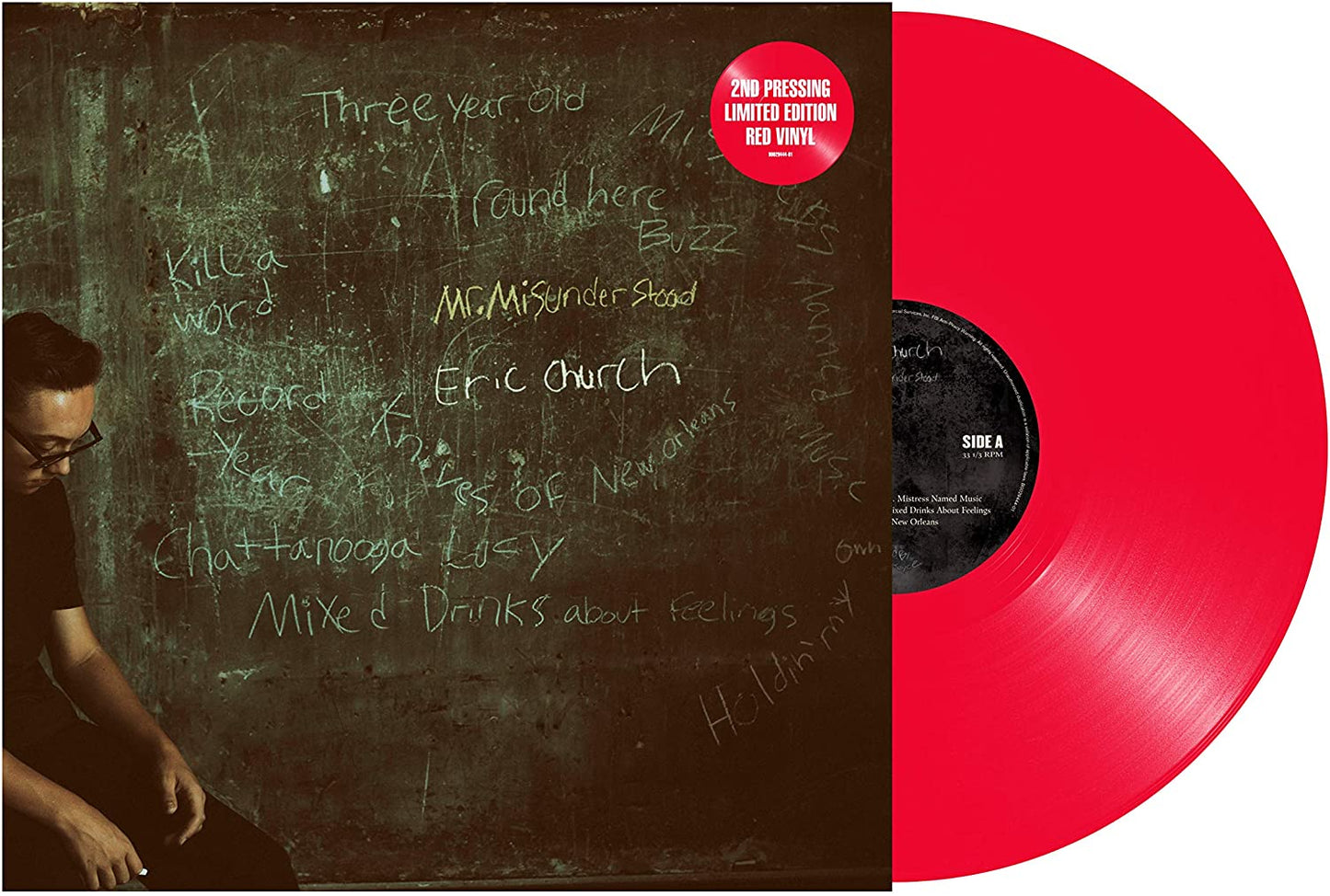 Church, Eric/Mr. Misunderstood (Red Vinyl) [LP]