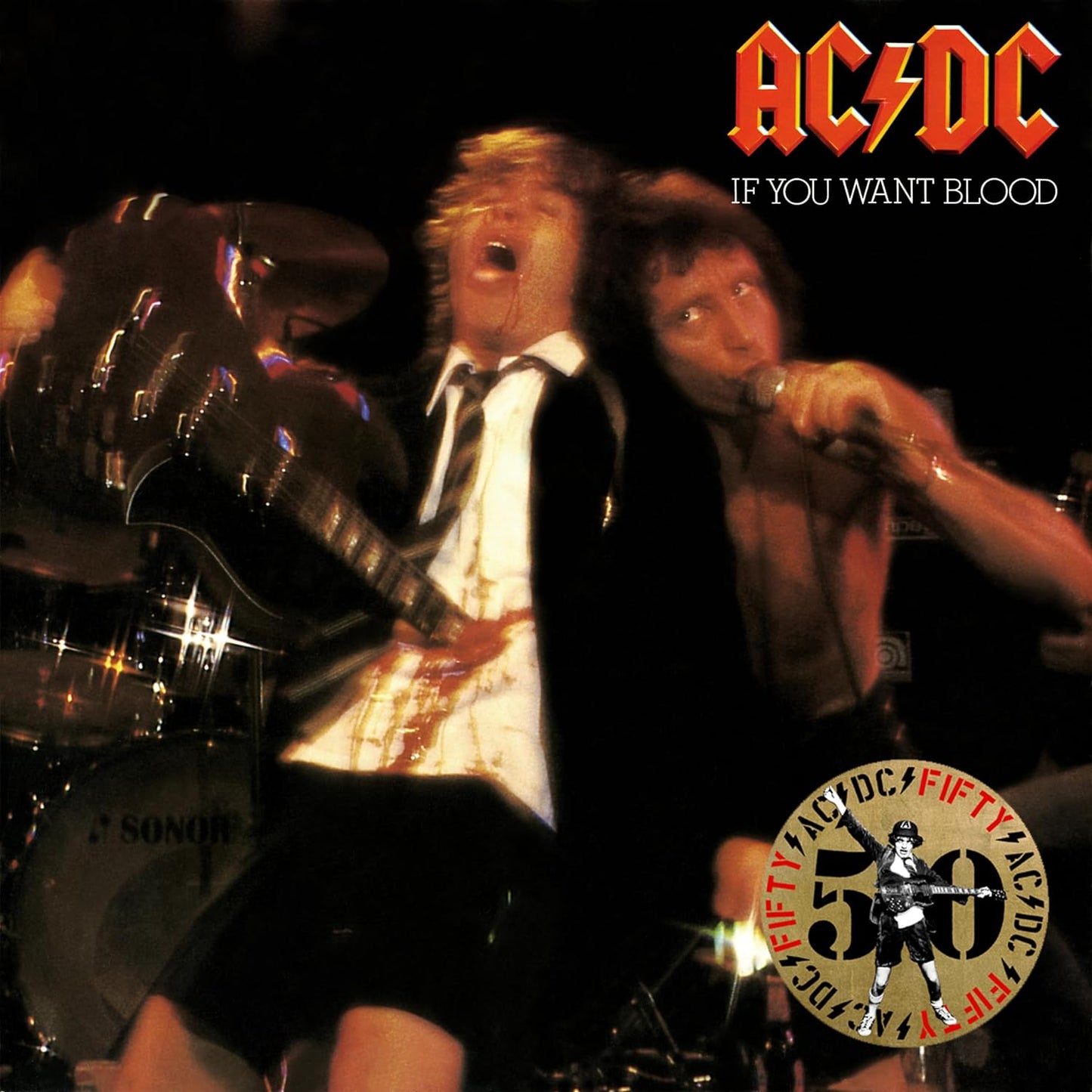 AC/DC/If You Want Blood You've Got It (50th Anniversary Gold Vinyl) [LP]