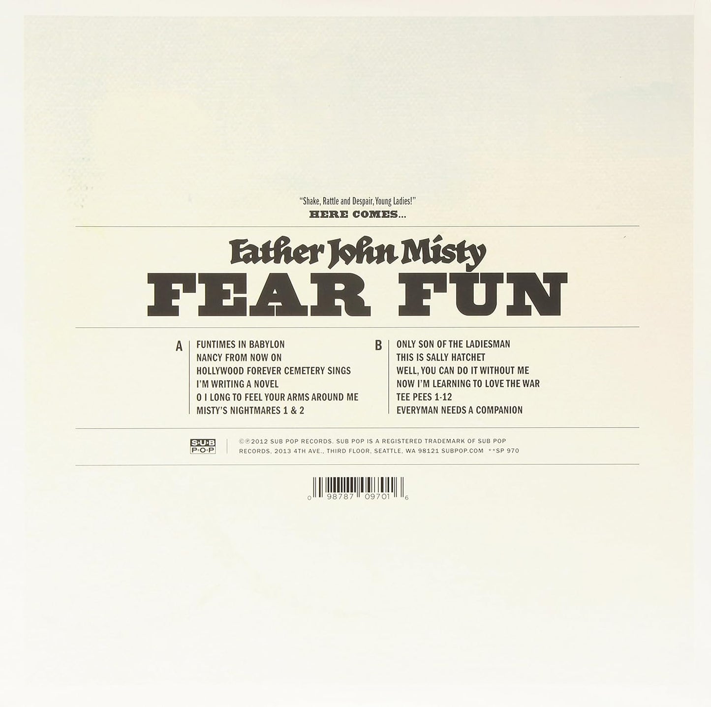 Father John Misty/Fear Fun [LP]