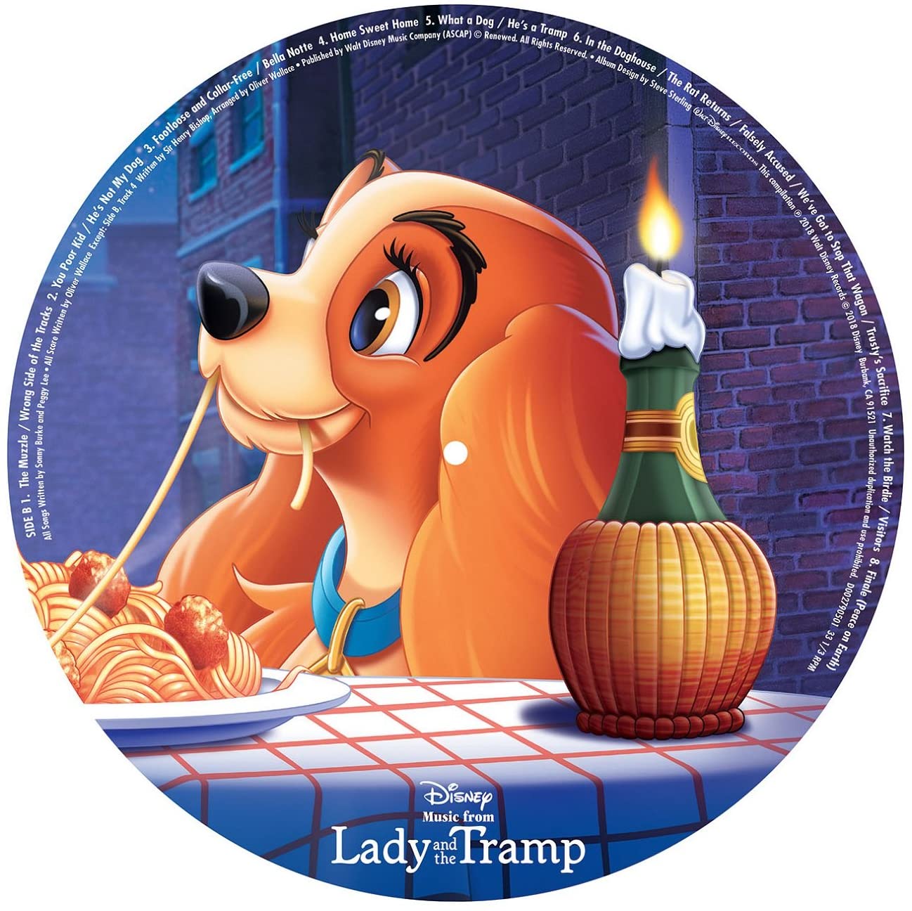 Soundtrack/The Lady And The Tramp (Picture Disc) [LP]