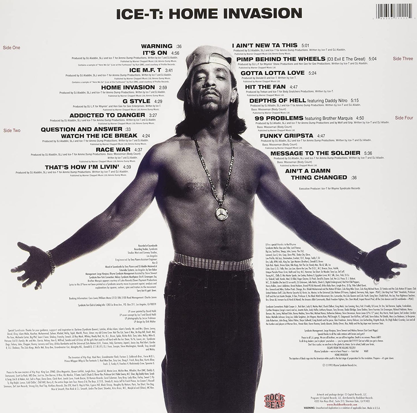 Ice T/Home Invasion [LP]